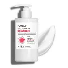 لوسیون بدن کافئین و نیاسینامید APLB ضدلک و روشن کننده پوست