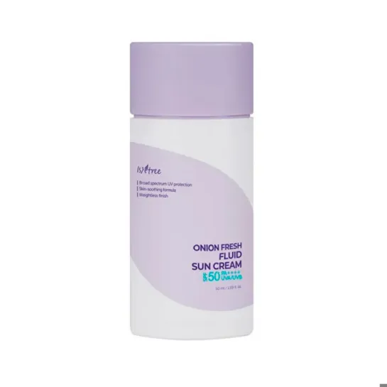 ضد آفتاب فلوئیدی ضد لک پیاز ایزنتری