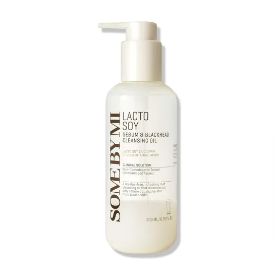 شوینده روغنی ضد جوش سرسیاه لاکتو سویا سام بای می