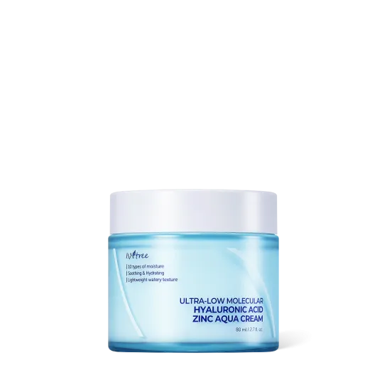 Ultra-Low Molecular Hyaluronic Acid Zinc Aqua Cream 80ml