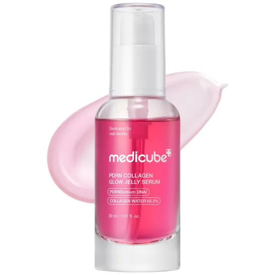 PDRN Pink Collagen Glow Jelly Serum - medicube.us