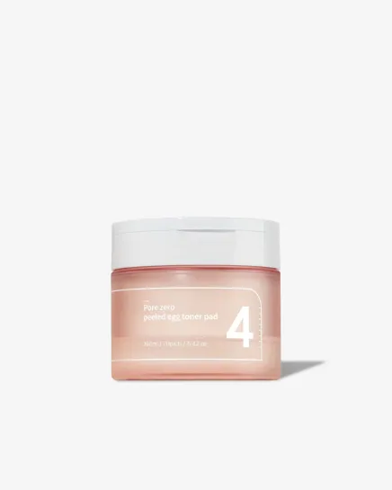 No.4 Pore Zero Peeled Egg Toner Pads