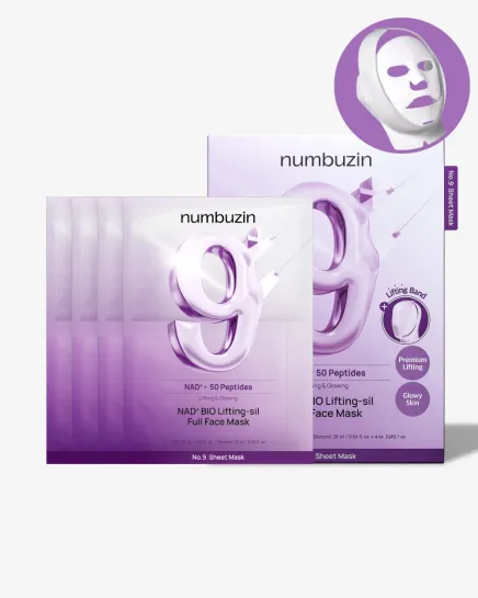 No.9 NAD+ BIO Lifting-sil Full Face Mask