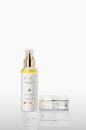 d'Alba White Truffle First Spray Serum & White Truffle Double Serum and Cream