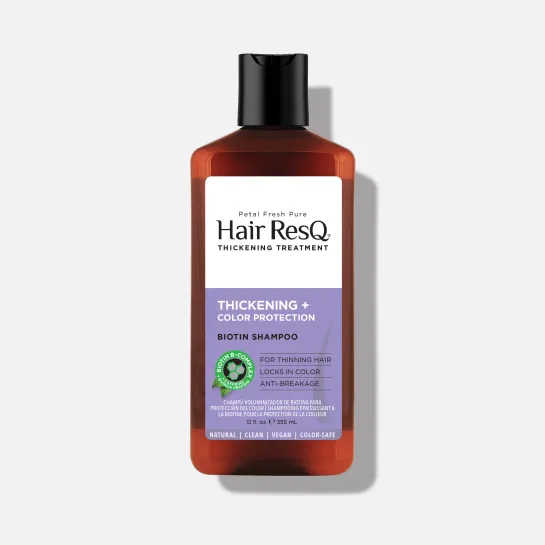 Petal Fresh Pure Hair ResQ Thickening Treatment Color Protection Shampoo with Biotin