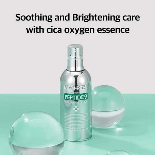 اسنس پپتاید سیکا مدی پیل روشن کننده و تسکین دهنده -Peel Peptide Volume White Cica Essence Pro
