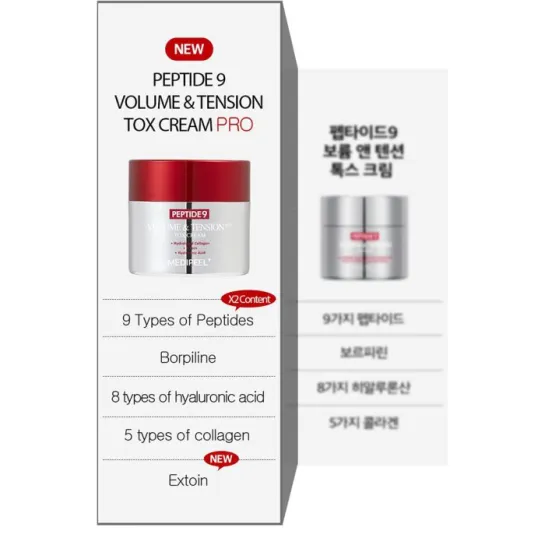کرم ضد چروک و جوانساز پپتاید تنشن توکس مدی پیل -Peel Peptide Volume and Tension Tox Cream Pro