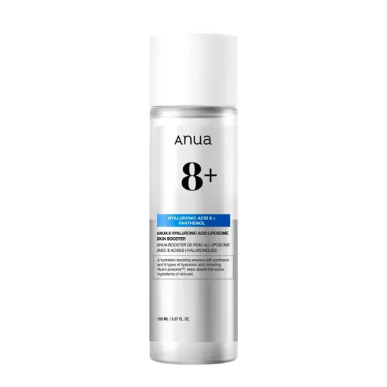 بوستر اسنس لیپوزوم هیالورونیک اسید و پنتنول آنوا تقویت و مرطوب کننده عمقی پوست Anua Hyaluronic Acid Liposome Skin Booster
