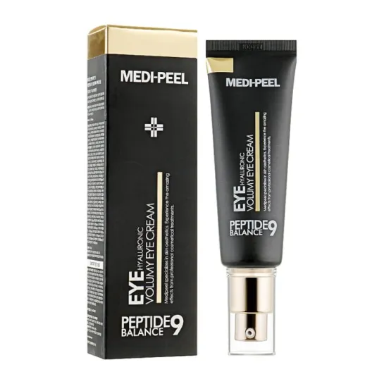 کرم دور چشم حجم دهنده و ضدچروک پپتاید و هیالورونیک مدی پیل -Peel Peptide Hyaluronic Volumy Eye Cream