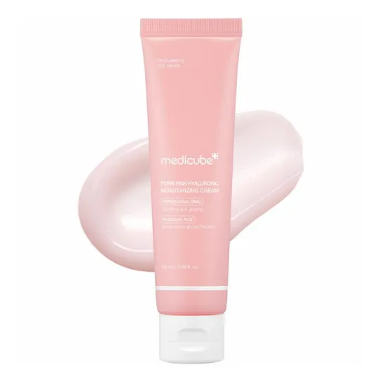 کرم مرطوب کننده هیالورونیک و مدی کیوب Medicube Pink Hyaluronic Moisturizing Cream
