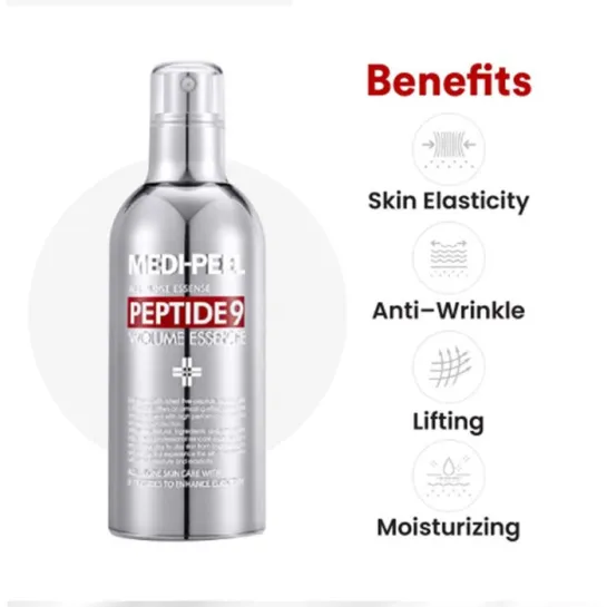 اسنس ضد چروک کمپلکس پپتاید مدی پیل حجم دهنده و آبرسان قوی پوست -Peel All in One Peptide Volume Essence