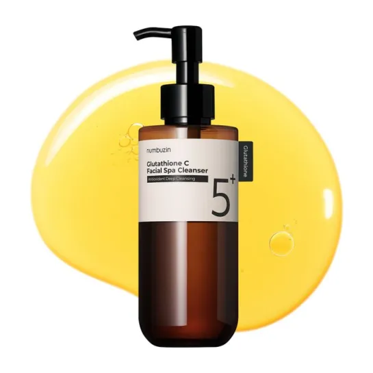 شوینده روغنی گلوتاتیون ویتامین سی شماره نامبوزین ضد لک و روشن کننده قوی پوست . Glutathione Vitamin Facial Spa Cleanser