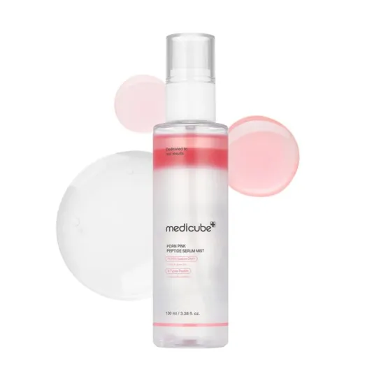 میست سرم روشن کننده گلوتاتیون مدی کیوب Medicube Pink Glutathione Serum Mist