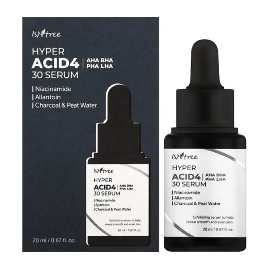 هایپر سرم لایه بردار اسید ایزنتری Isntree Hyper Acid AHA BHA PHA 30 Serum