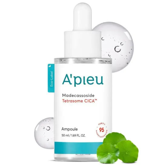 آمپول تسکین دهنده مدکاسوساید اپیو ’PIEU Madecassoside Tetrasome Cica mpoule