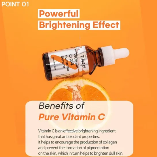 سرم روشن کننده ویتامین سی درصد سورپرایز تیام TIAM Vitamin C Surprise Serum