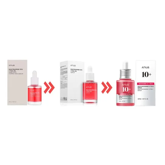 سرم ضد لک نیاسینامید % + ترانگزامیک اسید % آنوا Anua Niacinamide % + TXA %