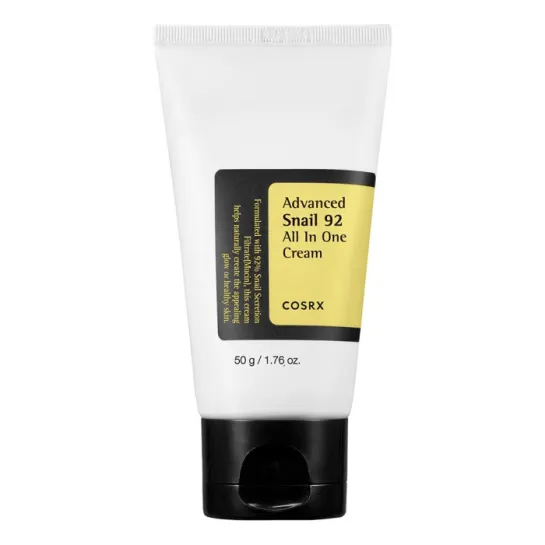 کرم تیوپی آبرسان و مرطوب کننده حلزون درصد کوزارکس COSRX Advanced Snail All In One Cream 50g