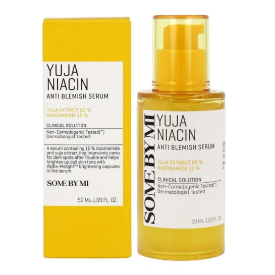 سرم ضد لک و روشن کننده روزه یوجا نیاسین سام بای می Some By Mi Yuja Niacin Days Blemish Care Serum 50ml