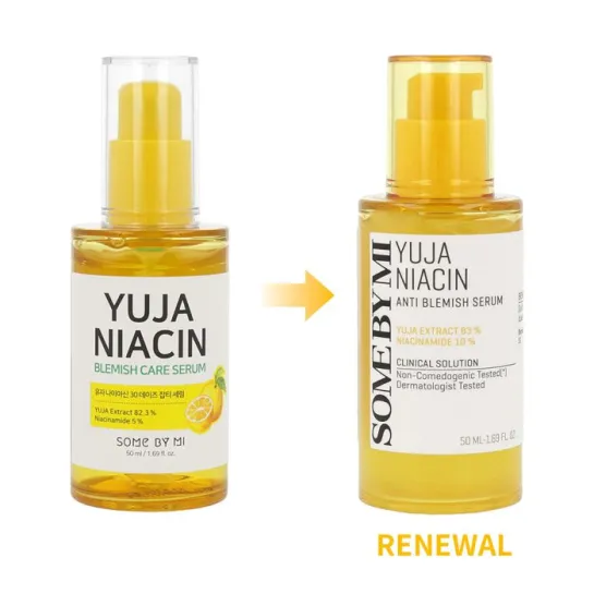 سرم ضد لک و روشن کننده روزه یوجا نیاسین سام بای می Some By Mi Yuja Niacin Days Blemish Care Serum 50ml