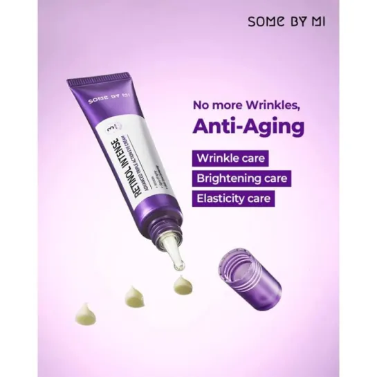 کرم دور چشم کاره رتینول سام بای می Some By Mi Retinol Intense Advanced Triple Action Eye Cream 0ml