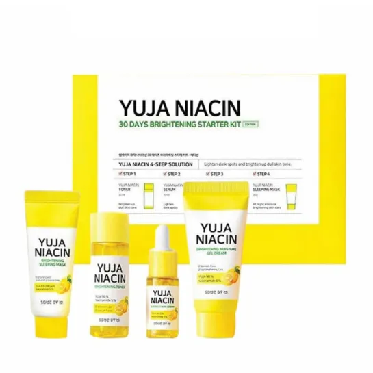 کیت ضد لک و روشن کننده روزه یوجا نیاسین سام بای می Some By Mi Yuja Niacin Days Brightening Starter kit