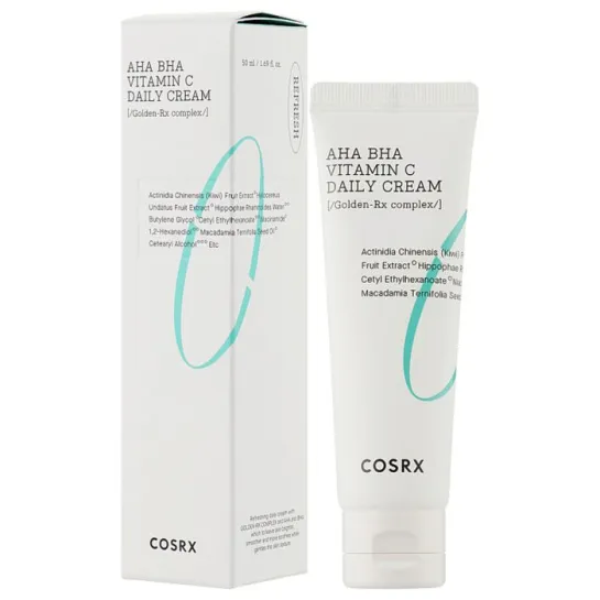 کرم مرطوب کننده روزانه - ویتامین سی کوزارکس لایه بردار و روشن کننده پوست Cosrx Refresh VITAMIN C Daily Cream 50ml