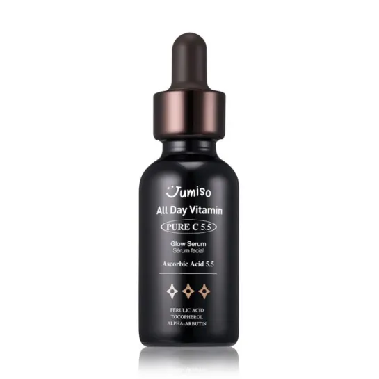 سرم ضد لک و روشن کننده ویتامین سی . درصد جومیسو Jumiso All Day Vitamin Pure C . Glow Serum 30ml
