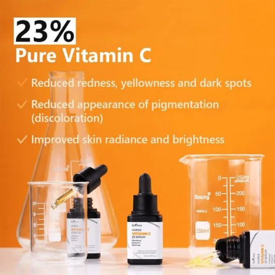 هایپر سرم ضد لک و روشن کننده ویتامین سی درصد ایزنتری ISNTREE Hyper Vitamin C Serum 20ml