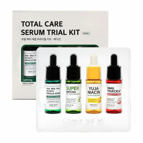 کیت تایی سرم مراقبتی پوست سام بای می SOME BY MI Total Care Serum Trial Kit 1ml