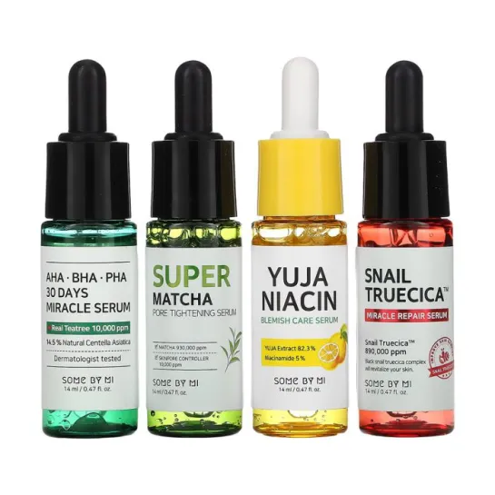 کیت تایی سرم مراقبتی پوست سام بای می SOME BY MI Total Care Serum Trial Kit 1ml