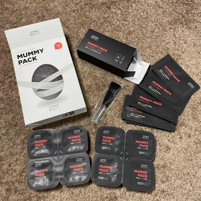 ست ماسک ضد چروک و لیفتینگ مومیایی زامبی پک اسکین