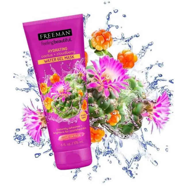 واتر ژل ماسک آبرسان کاکتوس و تمشک فریمن