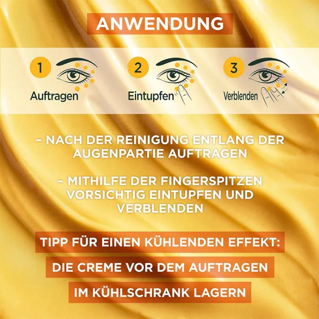 کرم دور چشم روشن کننده ویتامین سی گارنیر