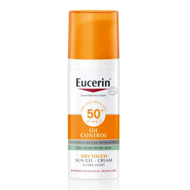 ژل کرم ضد آفتاب spf50 پوست چرب اوسرین 50 میل