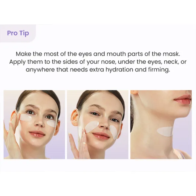 ماسک ورقه ای PDRN و خاویار بایودنس ضد چروک درخشان کننده و آبرسان پوست