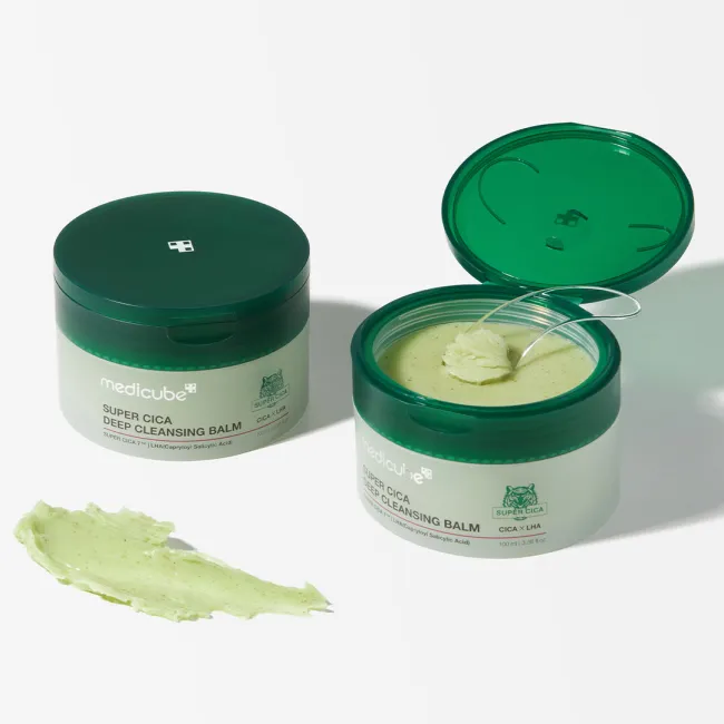 Super Cica Exfoliating Cleansing Balm (Vegan) - medicube.us