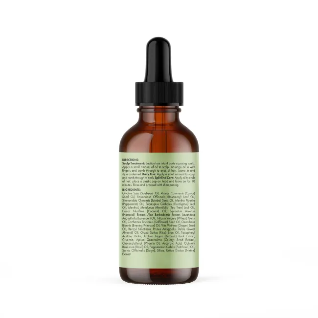 Rosemary Mint Scalp & Hair Strengthening Oil