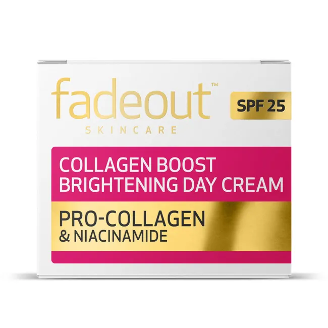 Collagen Boost Brightening Day Cream SPF25 - Fade Out Skincare