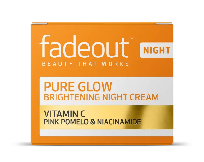 Pure Glow Brightening Night Cream - Fade Out Skincare