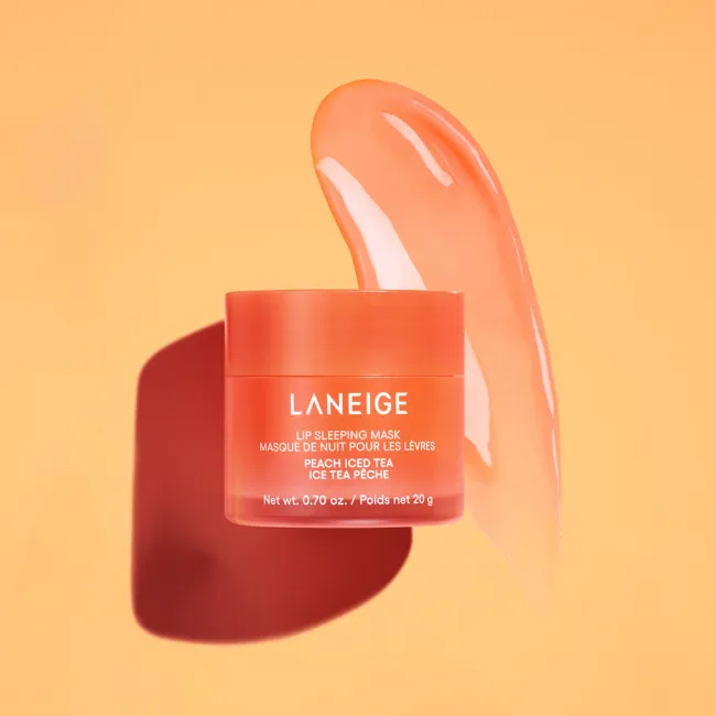 Lip Sleeping Mask in Peach Iced Tea