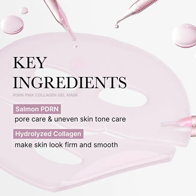 Salmon PDRN Pink Collagen Jelly Gel Mask - medicube.us