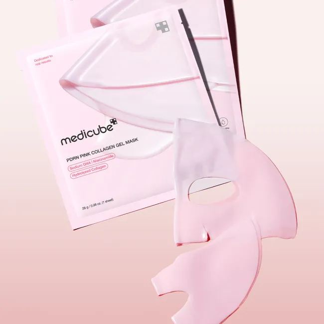 Salmon PDRN Pink Collagen Jelly Gel Mask - medicube.us