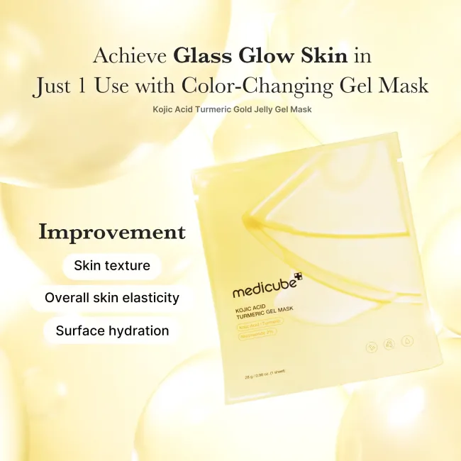 Kojic Acid Turmeric Gold Jelly Gel Mask - medicube.us