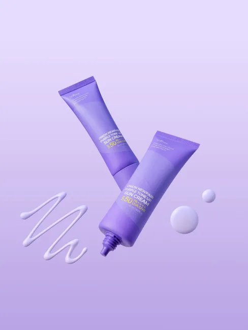 Onion Newpair Purple Tone Up Sun Cream 50ml