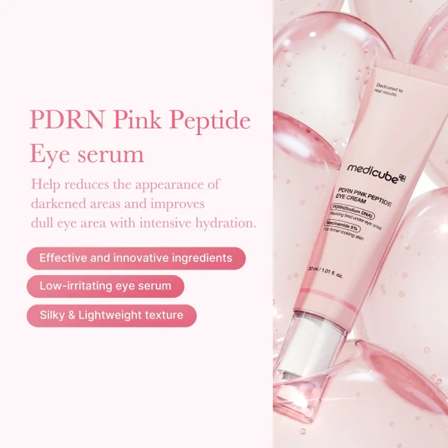 PDRN Pink Peptide Eye Cream - medicube.us