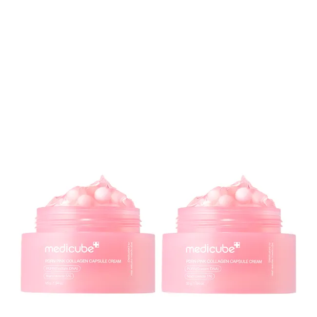PDRN Pink Collagen Capsule Cream - medicube.us
