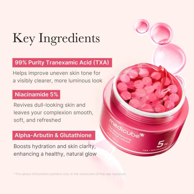 TXA Niacinamide Capsule Cream - medicube.us