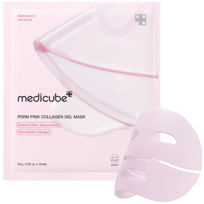 Salmon PDRN Pink Collagen Jelly Gel Mask - medicube.us