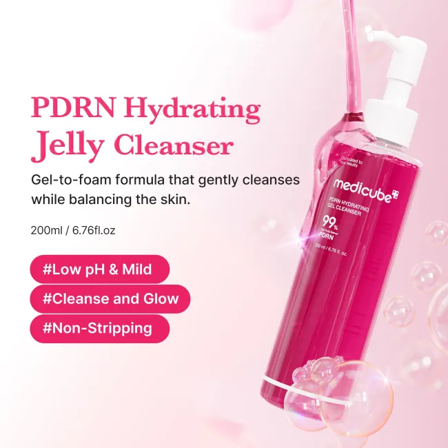 PDRN Pink Gel Cleanser - medicube.us
